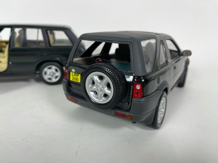 (2) Diecast Cars: ERTL Freelander Land Rover And AutoArt Range Rover 4.6 HSE [Photo 7]