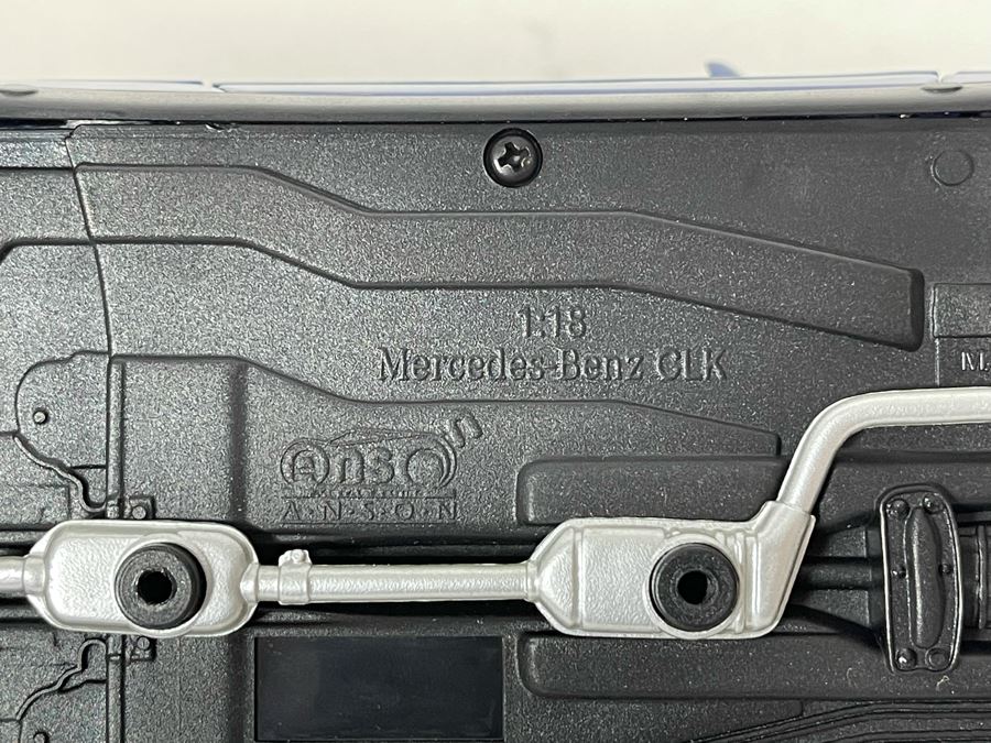 (2) Diecast Cars: Maisto Mercedes-Benz S-Class And Anson Mercedes-Benz CLK [Photo 9]