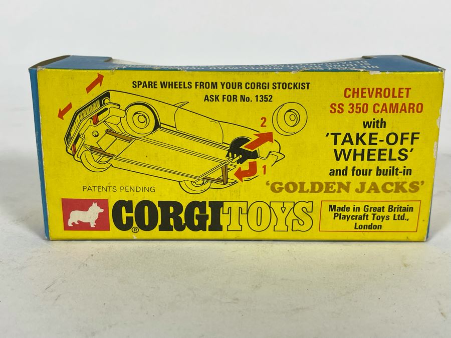 Corgi Toys Diecast Car Chevrolet SS 350 Camaro New In Packaging [Photo 5]