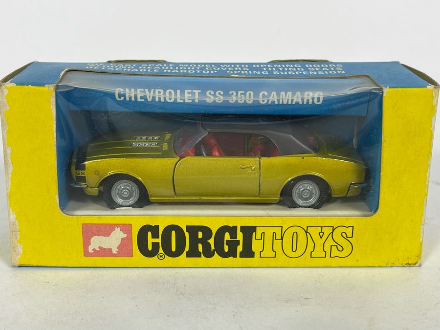 Corgi Toys Diecast Car Chevrolet SS 350 Camaro New In Packaging [Photo 1]
