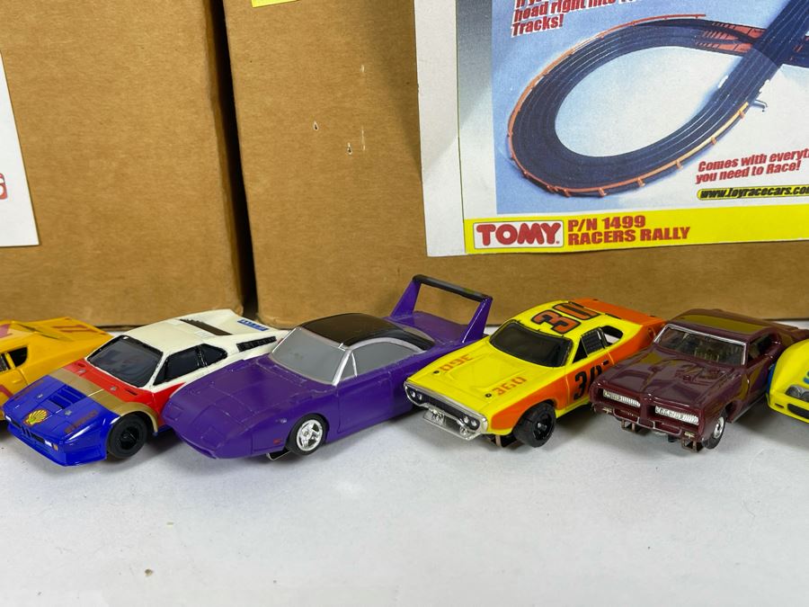 Pair Of TOMY Racemasters Racer's Rally Slot Car Tracks With Various Slot Cars [Photo 5]