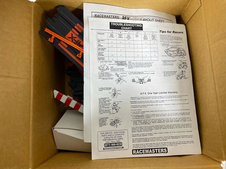 Pair Of TOMY Racemasters Racer's Rally Slot Car Tracks With Various Slot Cars [Photo 12]