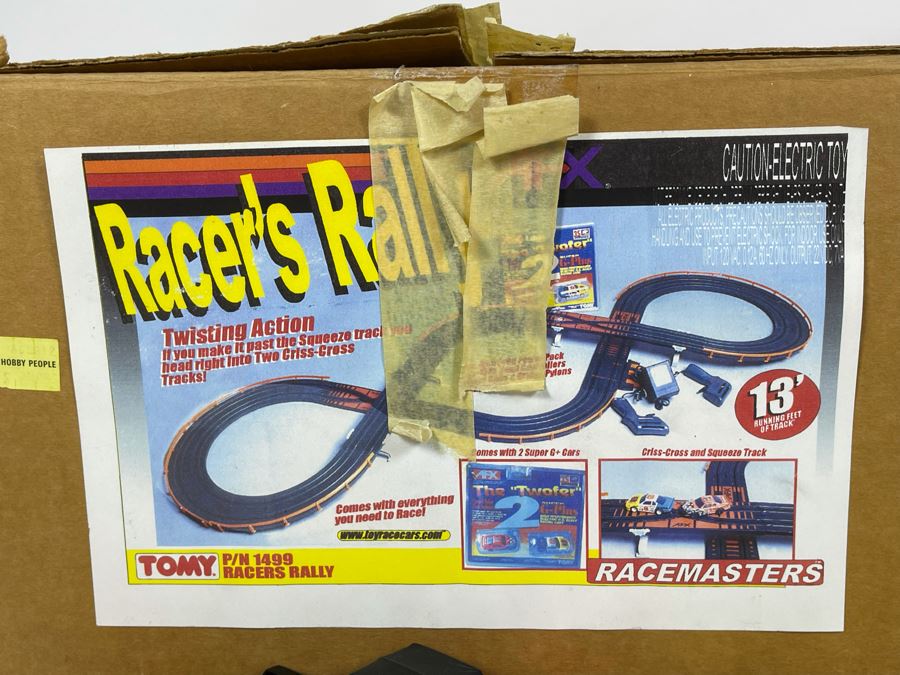 Pair Of TOMY Racemasters Racer's Rally Slot Car Tracks With Various Slot Cars [Photo 8]