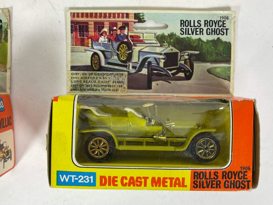 Four Vintage Diecast Classic Cars [Photo 3]