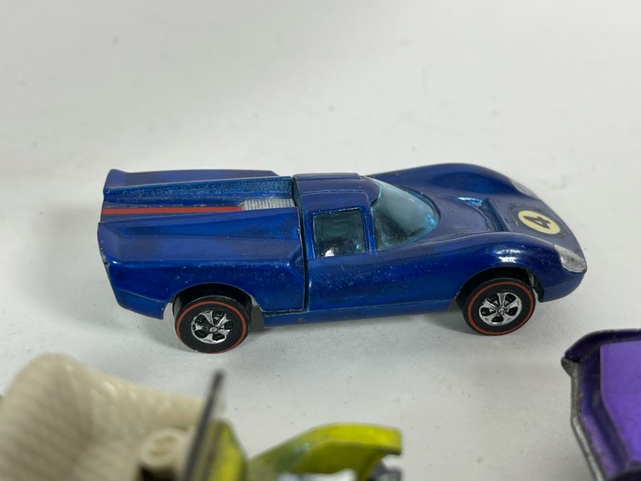 Collection Of Original Mattel Hot Wheels Redline Cars '29 Cars' With 24 Car Super Rally Case - See Photos [Photo 25]