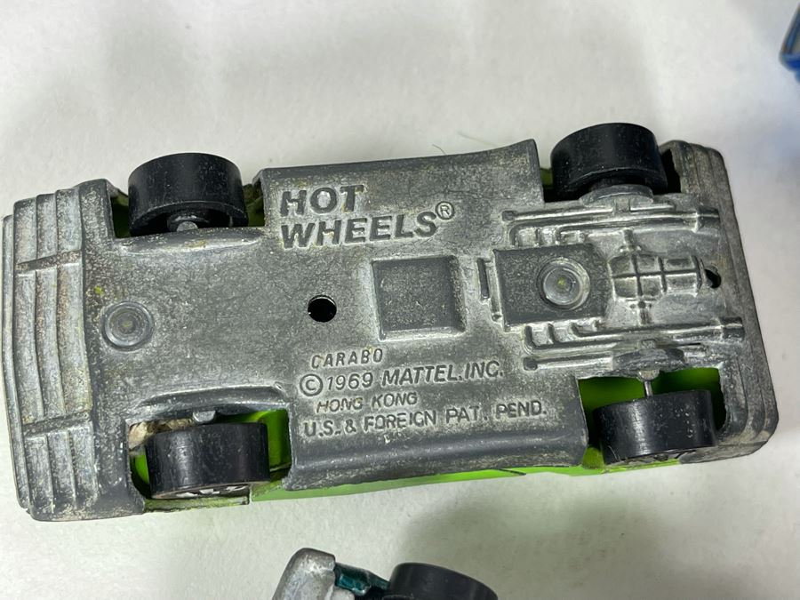 Collection Of Original Mattel Hot Wheels Redline Cars '29 Cars' With 24 Car Super Rally Case - See Photos [Photo 47]