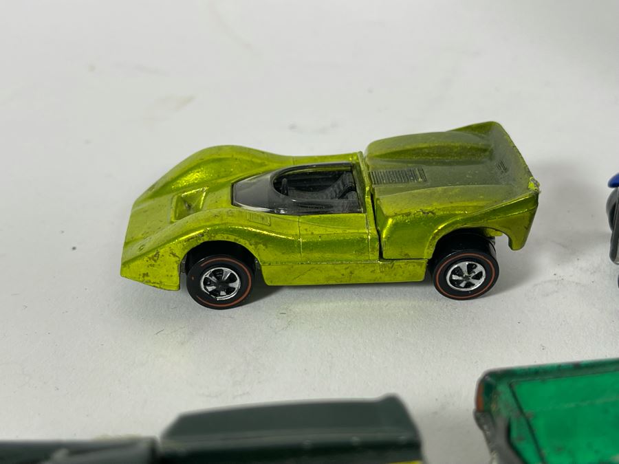 Collection Of Original Mattel Hot Wheels Redline Cars '29 Cars' With 24 Car Super Rally Case - See Photos [Photo 11]