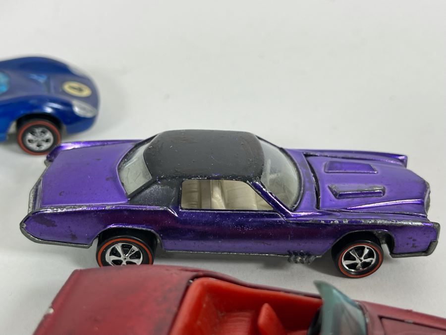 Collection Of Original Mattel Hot Wheels Redline Cars '29 Cars' With 24 Car Super Rally Case - See Photos [Photo 26]