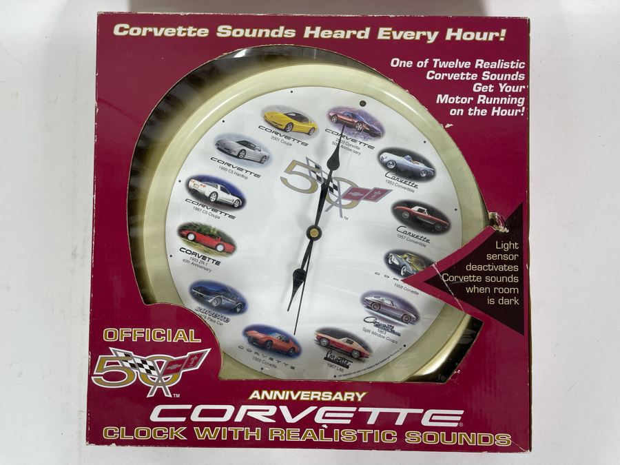 Corvette Clock