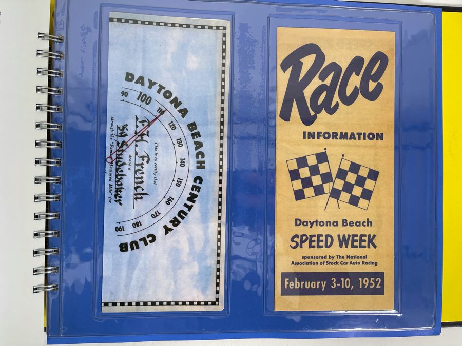 The Nascar Vault Official History Book Featuring Rare Reproduction Collectibles Retails $49 [Photo 7]