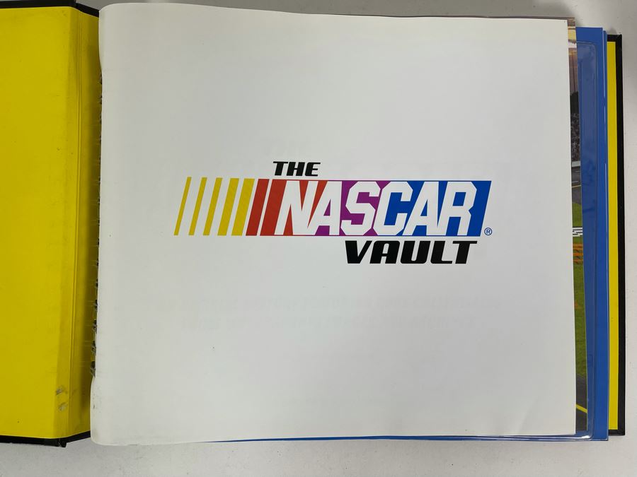 The Nascar Vault Official History Book Featuring Rare Reproduction Collectibles Retails $49 [Photo 2]