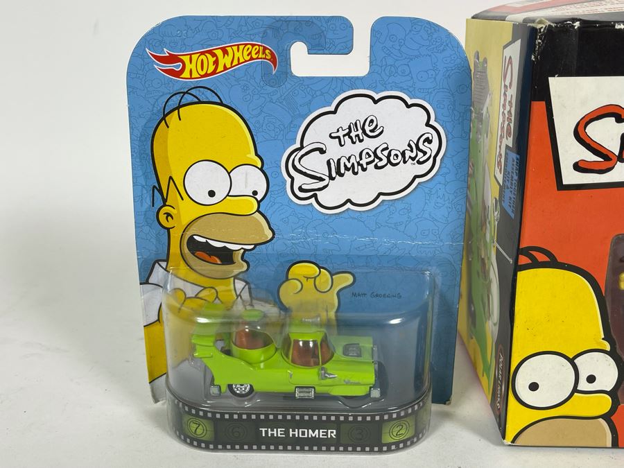 The Simpsons The Homer Car From Polar Lights And The Simpsons Hot Wheels Car The Homer [Photo 3]