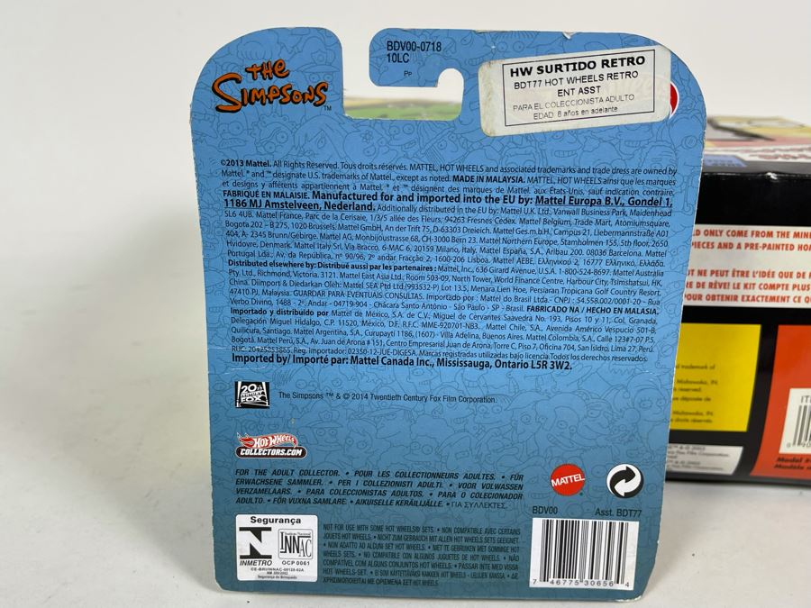 The Simpsons The Homer Car From Polar Lights And The Simpsons Hot Wheels Car The Homer [Photo 9]