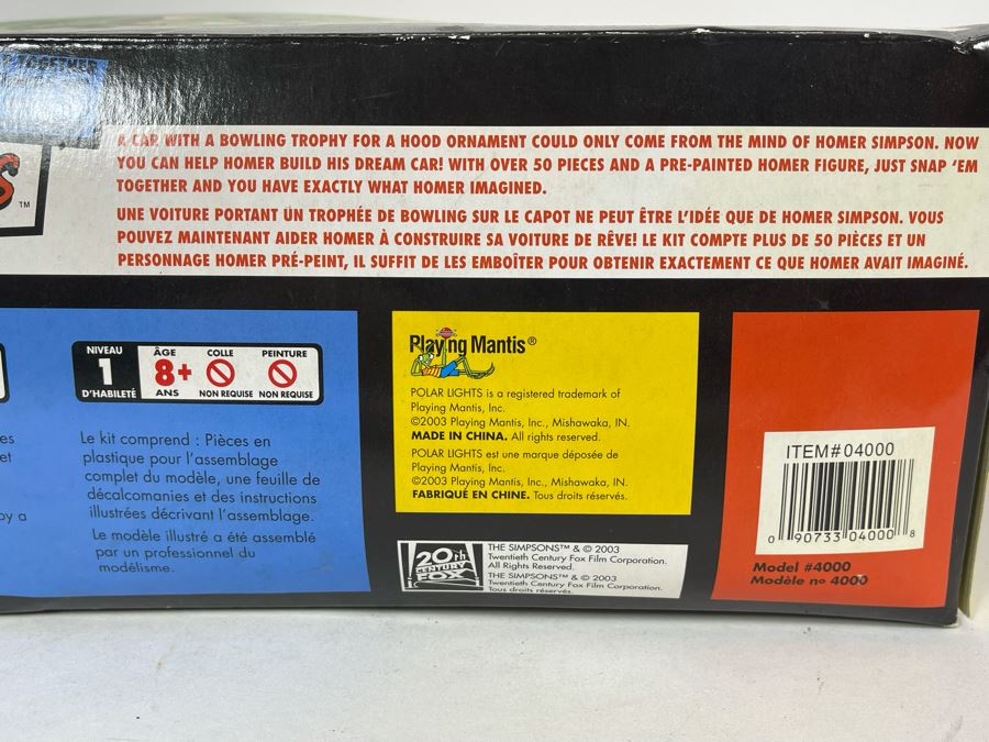 The Simpsons The Homer Car From Polar Lights And The Simpsons Hot Wheels Car The Homer [Photo 8]