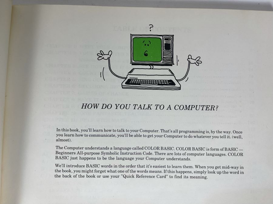 Vintage 1980 Radio Shack Getting Started With Color Basic TRS-80 Color Computer Programming Book [Photo 4]