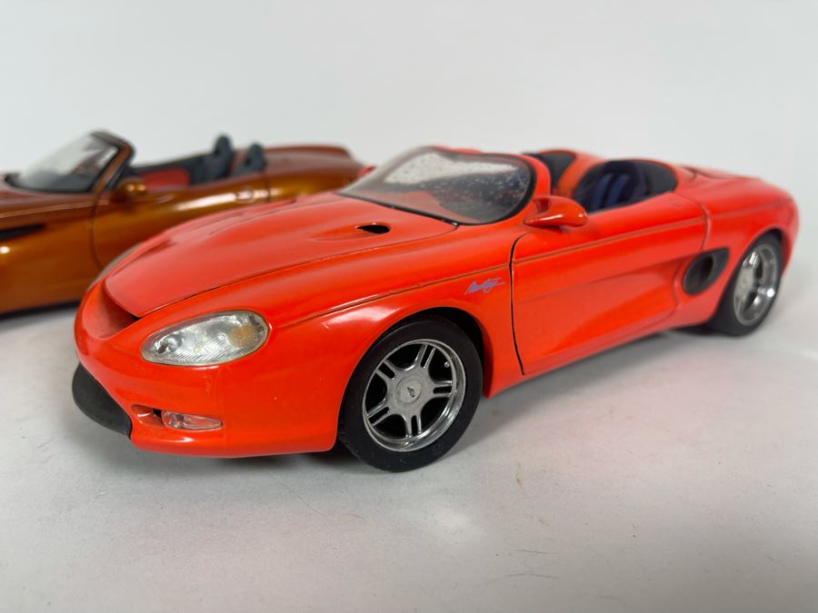 (2) Diecast Cars: Maisto Dodge Copperhead And Maisto Mustang Mach III [Photo 3]