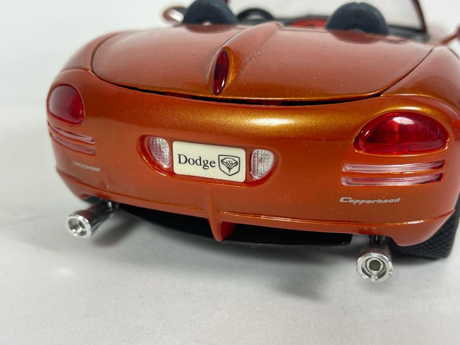 (2) Diecast Cars: Maisto Dodge Copperhead And Maisto Mustang Mach III [Photo 11]