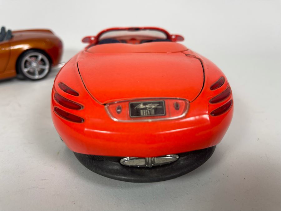 (2) Diecast Cars: Maisto Dodge Copperhead And Maisto Mustang Mach III [Photo 7]