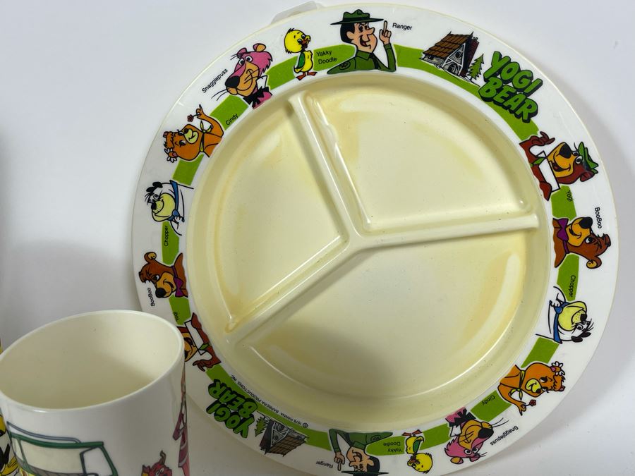 Collection Of Early TV Plastic Cups, Bowls And Plates From Buck Rogers, The Flintstones, Scooby-Doo, Mighty Mouse, Hanna-Barbera, Holly Hobbie [Photo 18]