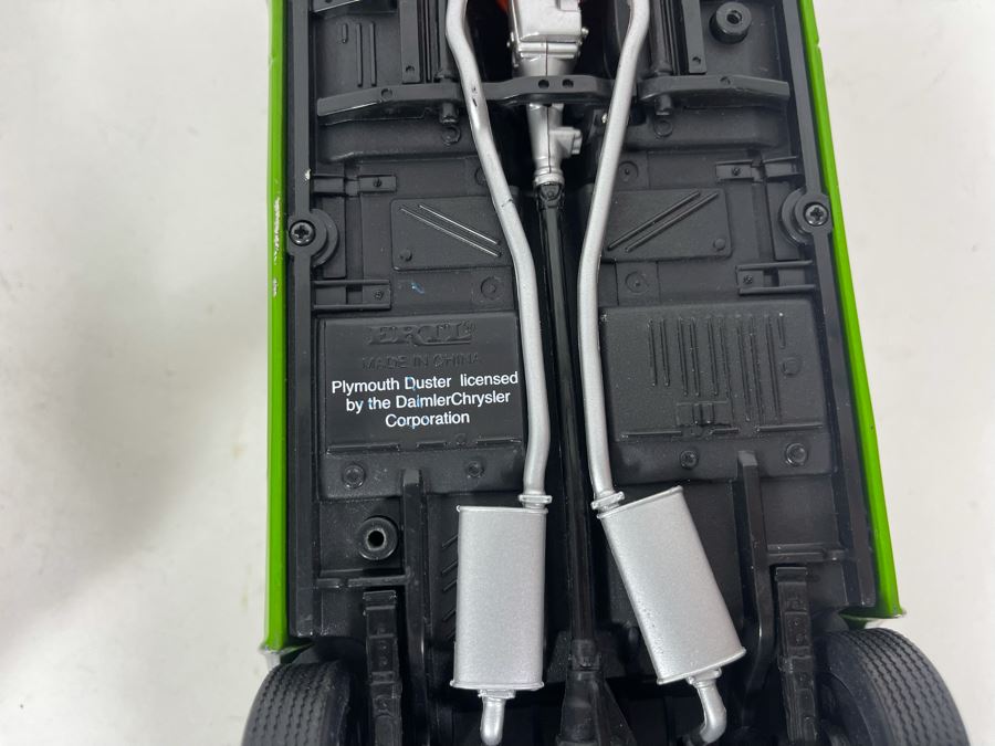 (2) Diecast Cars: Ertl Plymouth Duster And Ertl 1969 Dodge Charger [Photo 12]