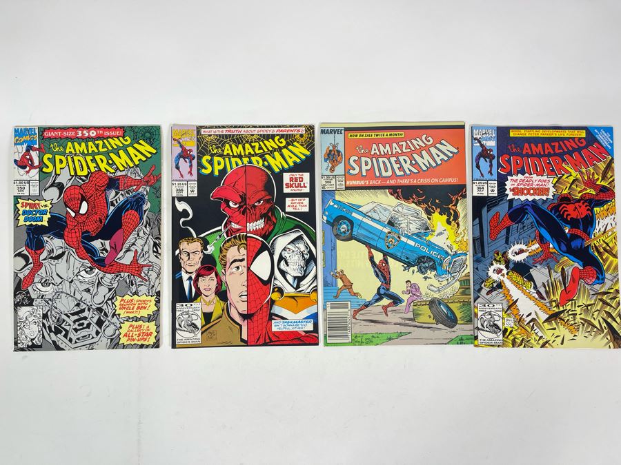 (4) Marvel The Amazing Spider-Man Comic Books