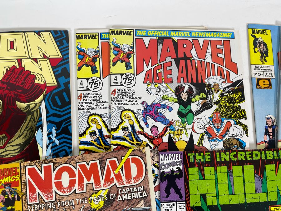 (9) Vintage Marvel Comic Books [Photo 6]