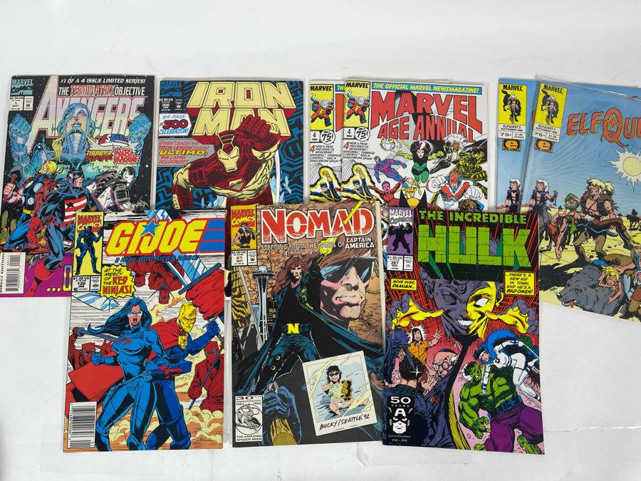 (9) Vintage Marvel Comic Books [Photo 1]