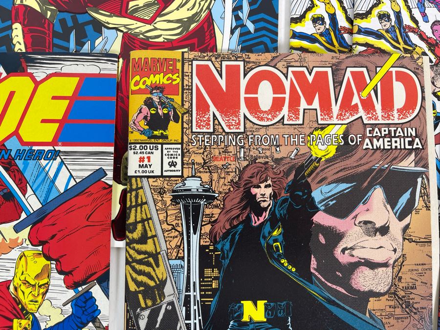 (9) Vintage Marvel Comic Books [Photo 10]