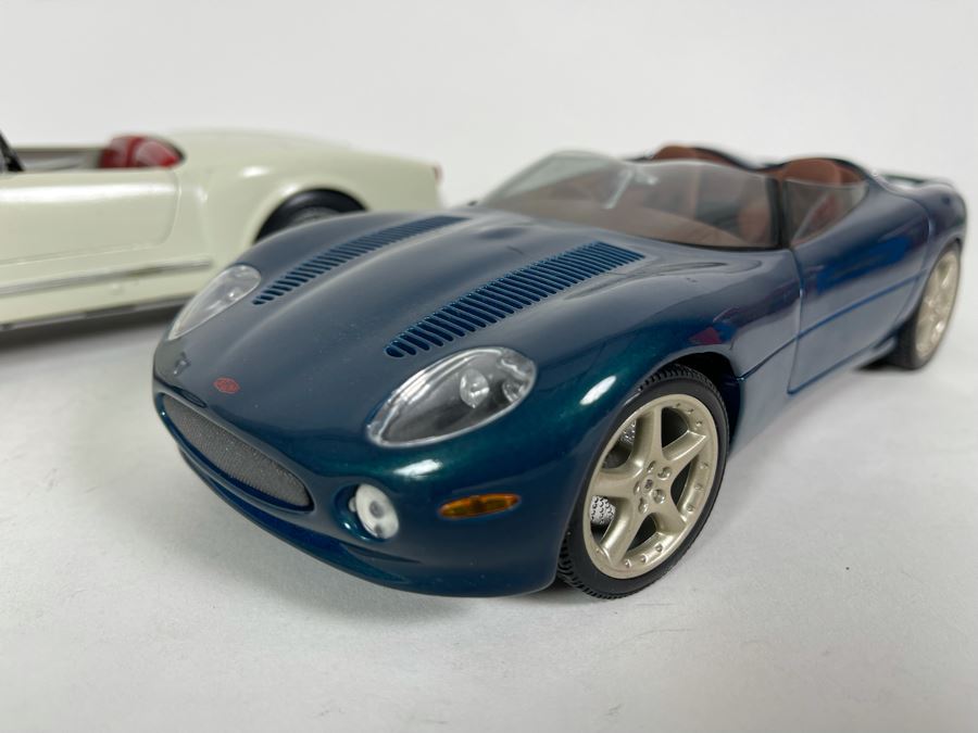 (2) Diecast Cars: Maisto Jaguar XK 180 And Durago Lancia Aurelia B24 Spider (1955) [Photo 4]