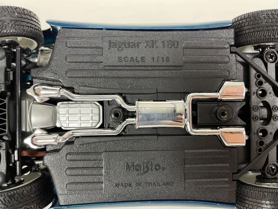 (2) Diecast Cars: Maisto Jaguar XK 180 And Durago Lancia Aurelia B24 Spider (1955) [Photo 11]