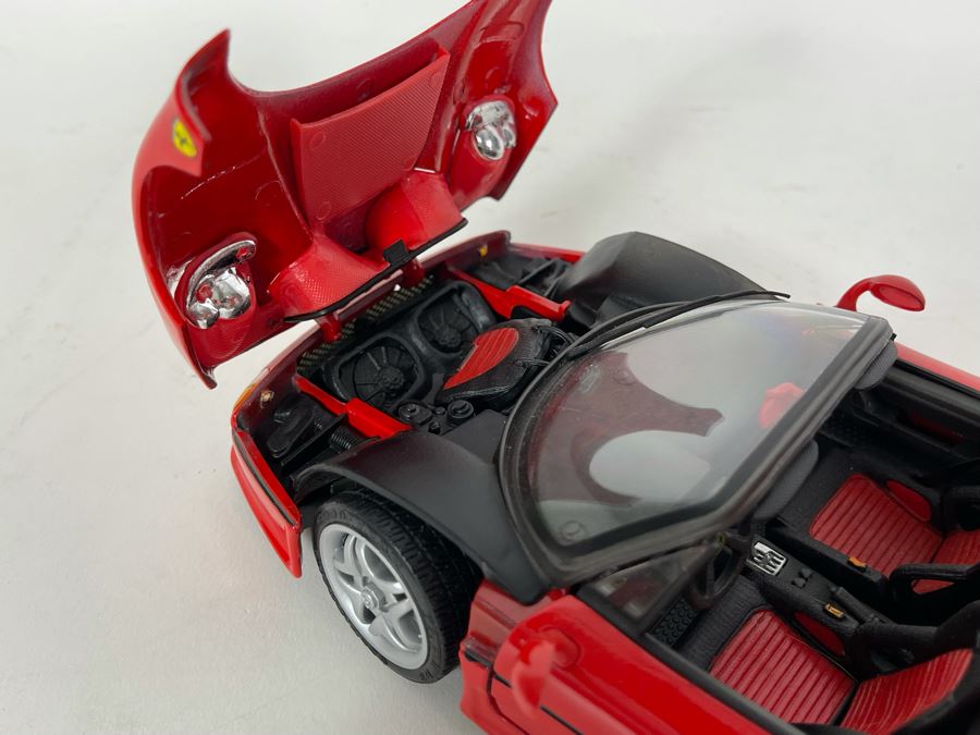 (2) Diecast Cars: Maisto Lamborghini And Maisto Ferrari F50 [Photo 14]