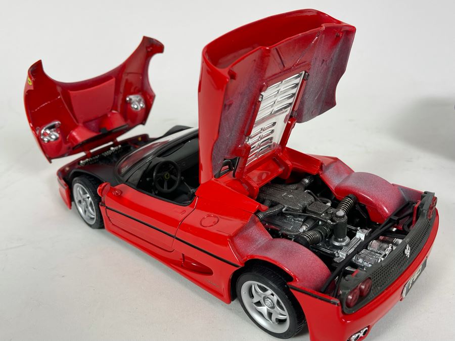 (2) Diecast Cars: Maisto Lamborghini And Maisto Ferrari F50