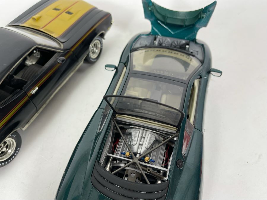 (2) Diecast Cars: Maisto Jaguar XJ220 And Maisto Ferrari F50 And ERTL 1971 Buick GSX [Photo 12]