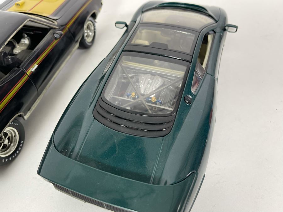(2) Diecast Cars: Maisto Jaguar XJ220 And Maisto Ferrari F50 And ERTL 1971 Buick GSX [Photo 10]