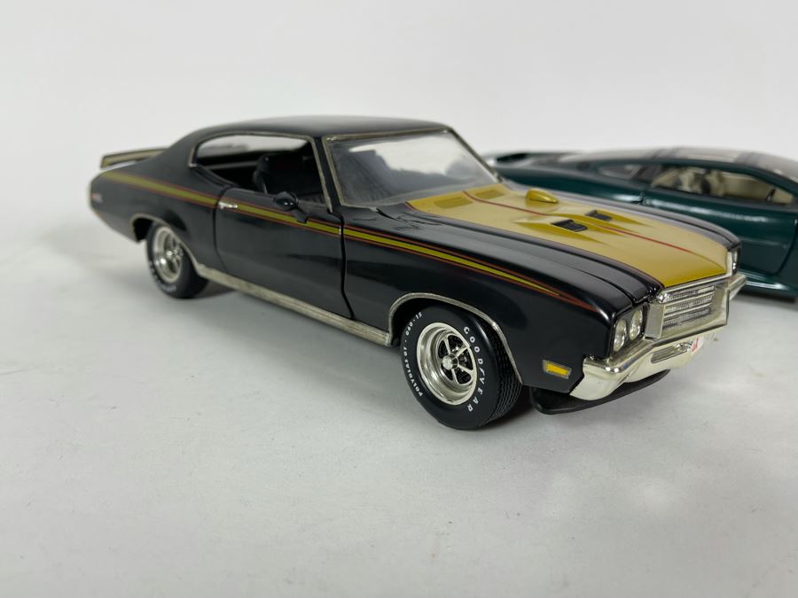 (2) Diecast Cars: Maisto Jaguar XJ220 And Maisto Ferrari F50 And ERTL 1971 Buick GSX [Photo 8]