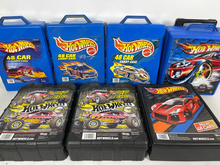 Sold at Auction: Vintage HOT WHEELS Carry Case, Die Cast Cars