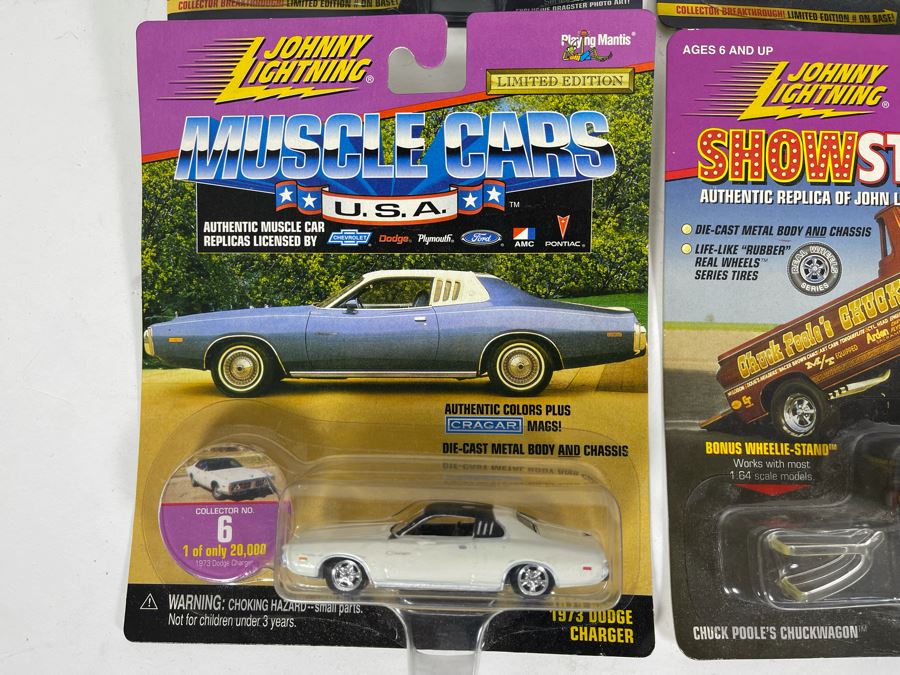 (6) Johnny Lightning Limited Edition Cars On Cards [Photo 7]