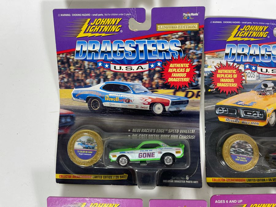 (6) Johnny Lightning Limited Edition Cars On Cards [Photo 2]