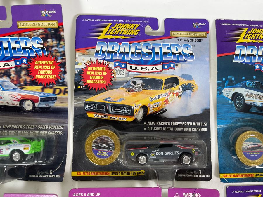 (6) Johnny Lightning Limited Edition Cars On Cards [Photo 3]