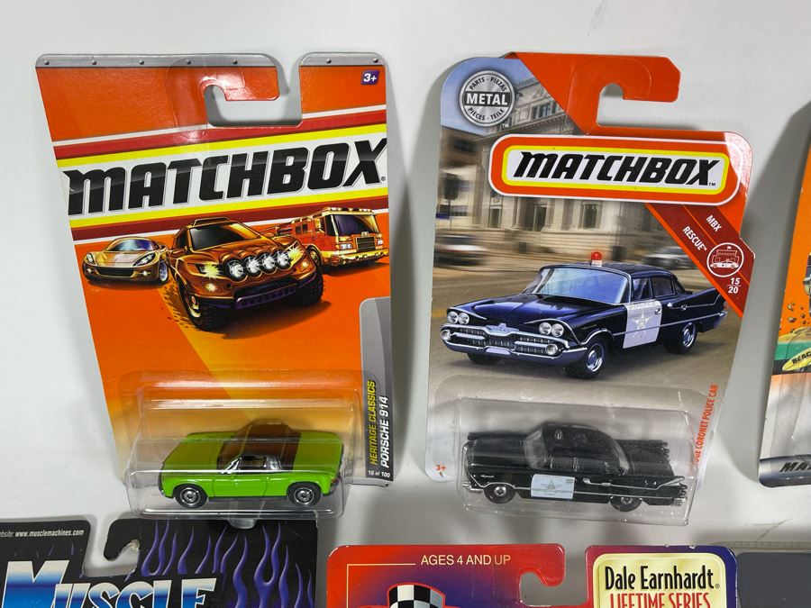 Collection Of Various Cars On Cards Matchbox, Hot Wheels, Disney [Photo 13]