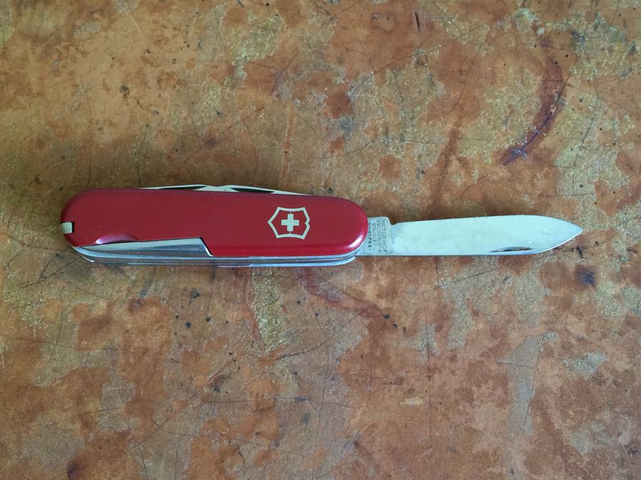 Vintage Victorinox Rostfrei Victoria Officer Swiss Army Knife [Photo 1]