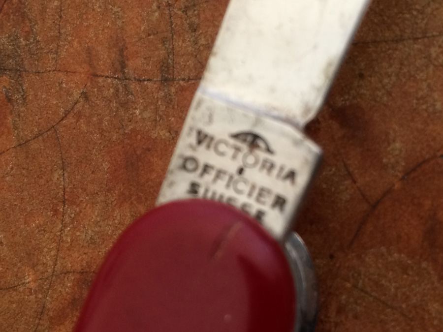 Vintage Victorinox Rostfrei Victoria Officer Swiss Army Knife [Photo 4]