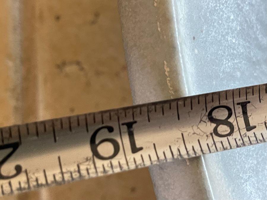 Large Signed Mid-Century Pottery Bowl 18.5R X 3.5H [Photo 8]