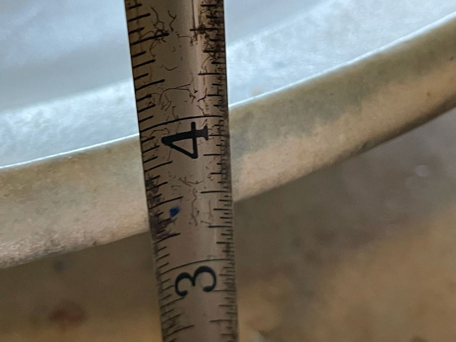 Large Signed Mid-Century Pottery Bowl 18.5R X 3.5H [Photo 9]