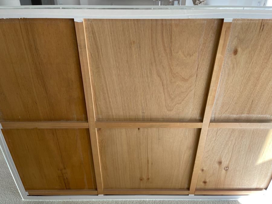 Very Large 3-D Mixed Media Collage In Lucite Shadowbox Frame 70.5W X 50.5H [Photo 15]