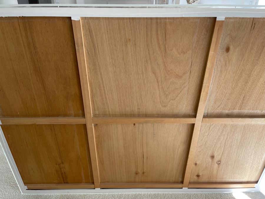 Very Large 3-D Mixed Media Collage In Lucite Shadowbox Frame 70.5W X 50.5H [Photo 14]