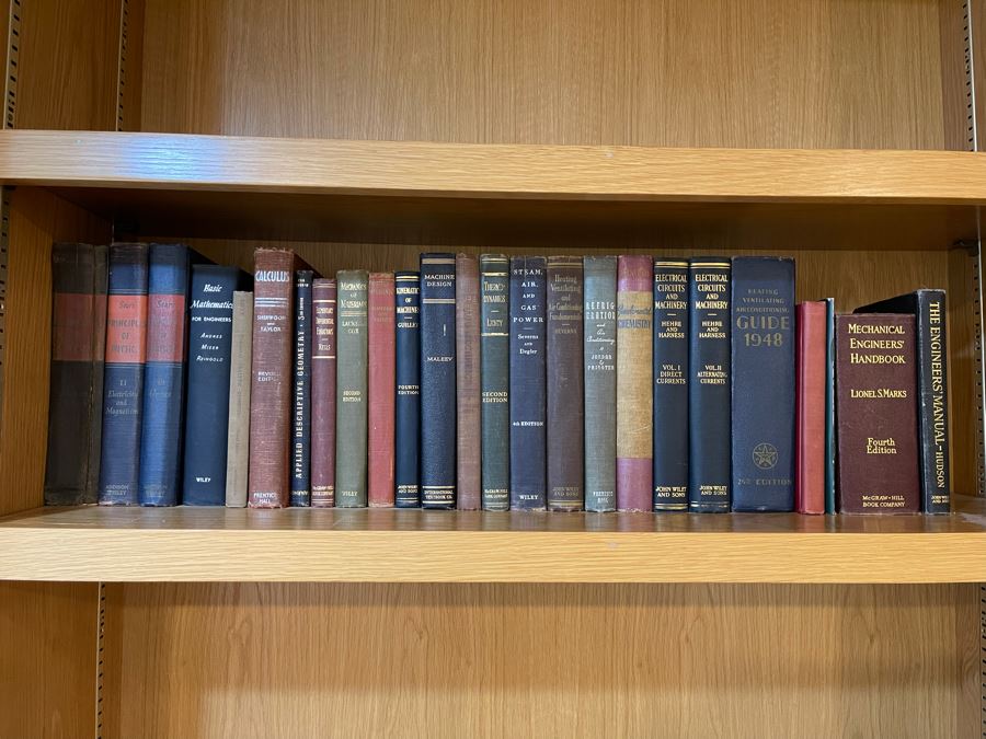 Collection Of Vintage 1940s Engineering Textbooks [Photo 2]
