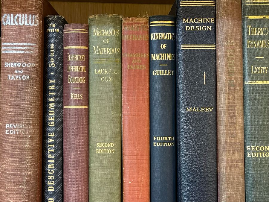 Collection Of Vintage 1940s Engineering Textbooks [Photo 6]