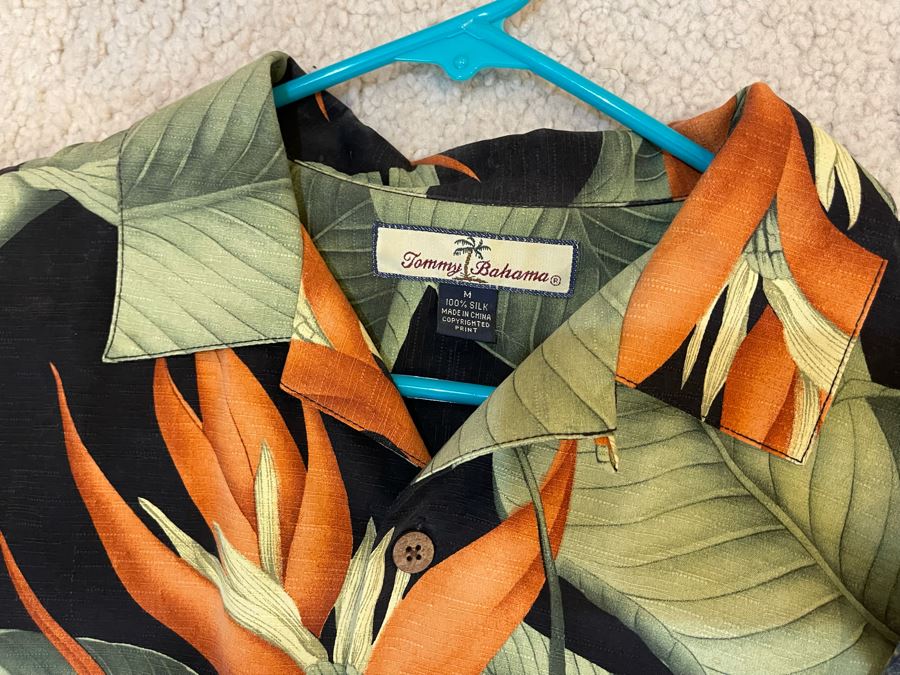 Collection Of Reyn Spooner / Tommy Bahama Hawaiian Button Up Shirts Size L / M [Photo 7]