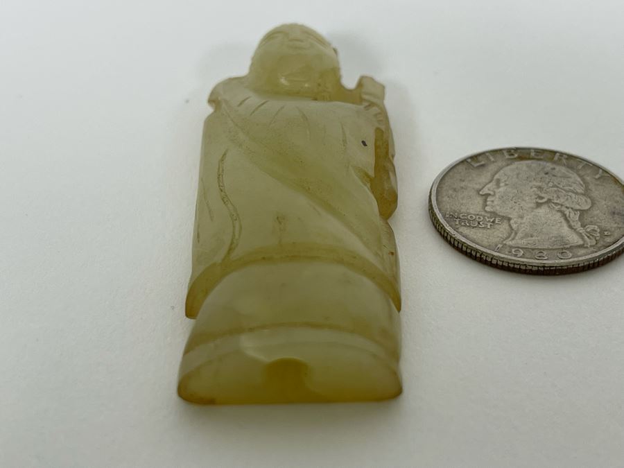 Old Carved Stone Pendant [Photo 5]